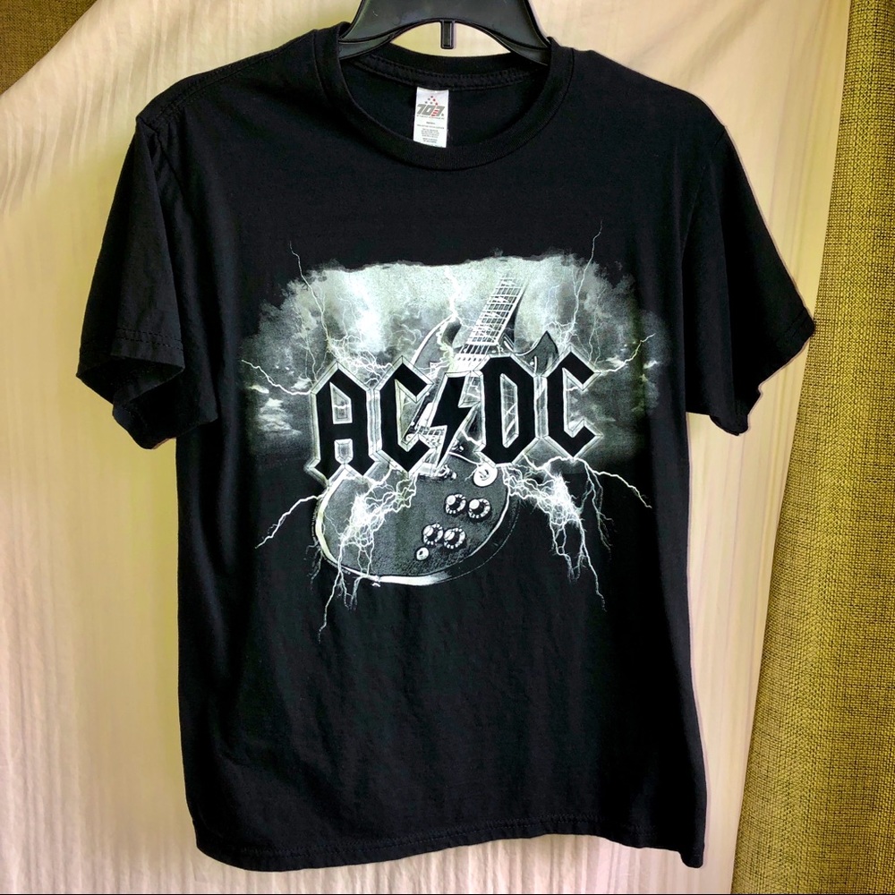 AC DC Band T Shirt UNISEX Black Small UNISEX